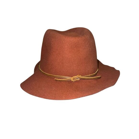 ✨BRIXTON WESLEY PACKABLE BROWN FEDORA✨ - Picture 9 of 11